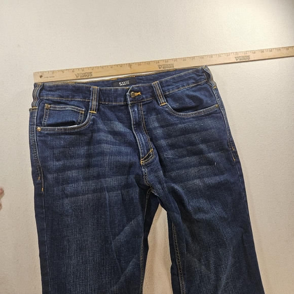 5.11 Tactical Jeans 36x30 Dark Wash - Picture 5 of 8